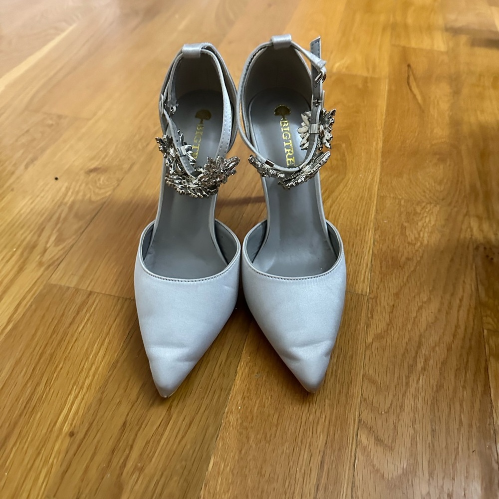 Grey High Heels size 6.5 Women
